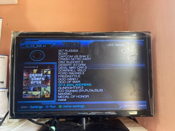 PS2 fat craquée