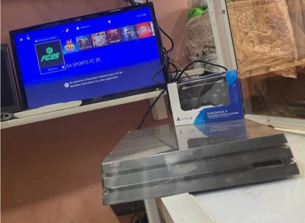 PS4 Pro 4k craquée